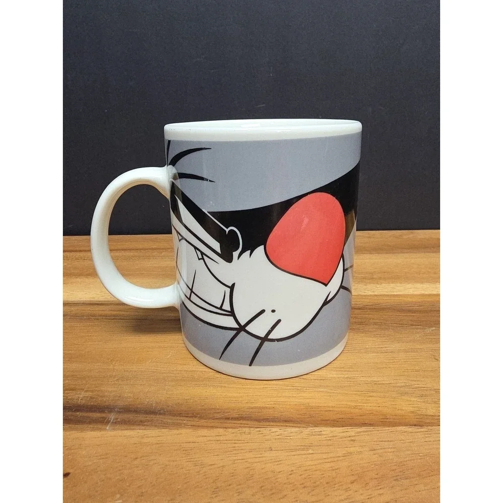 Vtg 2000 Sylvester The Cat and Tweety Bird Looney Tunes Collectible Coffee Mug